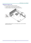 Page 24– 15 – 
Adjusting the Projector Level 
Take note of the following when setting up the projector: 
 The projector table or stand should be level and sturdy. 
 Position the projector so that it is perpendicular to the screen. 
 Ensure the cables are in a safe location. You could trip over them.  
 
To adjust the angle of the picture, turn the tilt-adjuster right or left until the desired 
angle has been achieved. 
 
 
 
   