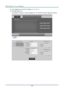 Page 49— 40 — 
12. In the Address bar, input the IP address: 10. 10. 10. 10. 
13. Press  (Enter) / ►. 
The projector is setup for remote management. The LAN/RJ45 function displays as follows. 
 
   