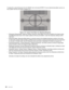 Page 44
44

To adjust this, select Sharpness from the IMAGE menu and press ENTER. On\
 your external test pattern source, se-
lect a pattern like the one shown in Figure 4-12.
Figure 4-12: Typical Test Pattern for Adjusting Sharpness
Sharpness (Simple Mode): Adjust as needed, looking for white edges aro\
und the transitions from black to gray 
and differently-sized lines in the “sweep” patterns at the top and\
 bottom. Lower the sharpness setting to elimi-
nate them.
Sharpness Mode: Sharpness Mode allows or...