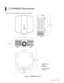 Page 67
67

7.2 H9080FD Dimensions
Figure 7-1 shows the H9080FD dimensions, in millimeters.
539 mm548 mm
520 mm
520 mm
410.00 mm
224.60 mm
224.60 mm
548 mm
220.00 mm
CEILING MOUNT 
HOLES M4 x 4
APPROXIMATE 
CENTER
OF GRAVITY
LENS CENTER LINE
MAX: M4*L8
MAX: M4*L8
MAX: M4*L8
MAX: M4*L8
Figure 7-1: H9080FD Dimensions
speCifiCaTions 