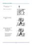 Page 42D D
D
L L
L
P P
P
   
 
P P
P
r r
r
o o
o
j j
j
e e
e
c c
c
t t
t
o o
o
r r
r
— —
—
U U
U
s s
s
e e
e
r r
r
’ ’
’
s s
s
   
 
M M
M
a a
a
n n
n
u u
u
a a
a
l l
l
   
 
– 36 – 
 
3. Remove the two screws from 
the lamp module. 
4. Lift the module handle up. 
 
5. Pull firmly on the module  
handle to remove the lamp 
module. 
 
6. Reverse steps 1 to 5 to install 
the new lamp module.  
While installing, align the 
lamp module with the  
connector and ensure it is level 
to avoid damage. 
Note: The lamp...