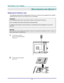 Page 40D D
D
L L
L
P P
P
   
 
P P
P
r r
r
o o
o
j j
j
e e
e
c c
c
t t
t
o o
o
r r
r
— —
—
U U
U
s s
s
e e
e
r r
r
’ ’
’
s s
s
   
 
M M
M
a a
a
n n
n
u u
u
a a
a
l l
l
   
 
– 34 – 
MAINTENANCE AND SECURITY 
Replacing the Projection Lamp 
The projection lamp should be replaced when it burns out. It should only be replaced with a certified 
replacement part, which you can order from your local dealer.  
Important: 
a.
 The projection lamp used in this product contains a small amount of mercury. 
b. Do not...