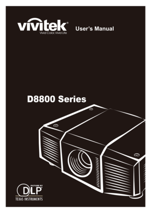 Page 1User’s Manual
D8800 Series 