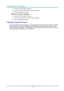 Page 63DLP Projector—User’s Manual 
— 55— 
3.  Check the audio cable connection. 
4.  Test the source audio output with other speakers. 
5.  Have the projector serviced. 
Problem: The sound is distorted  
1. Check the audio cable connection. 
2.  Test the source audio output with other speakers. 
3.  Have the projector serviced. 
Having the Projector Serviced 
If you are unable to solve the problem, you should  have the projector serviced. Pack the projector 
in the original carton. Include a description of t...