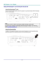 Page 58DLP Projector—User’s Manual 
Using the Kensington® Lock & Using the Security Bar 
 
Using the Kensington® Lock 
If you are concerned about security, attach the projector to a permanent object with the Kensington 
slot and a security cable.  
 
Note: 
Contact your vendor for details on purchasing a suitable Kensi ngton security cable.  
The security lock corresponds to Kensington’s Mi croSaver Security System. If you have any comment, contact: Kensington, 2853 Campus Drive, San Mateo, CA 94403, U.S.A....