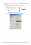 Page 43DLP Projector—User’s Manual 
LAN_RJ45 
1. Connect an RJ45 cable to RJ45 ports on the projector and the PC (Laptop). 
 
2. On the PC (Laptop), select  Start → Control  Panel →  Network Connections . 
 
– 35  –  