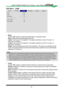 Page 3333
OSD Menu - LAMP
 
Mode
Power
Lamp 1 Status
High Altitude
Custom Power Level
Enter
Lamp 2 Status
<       --------          >
<          Off           >
Eco
On
Off
INPUTSERVICEALIGNMENTCONTROLLAMPPICTURE
• Mode
Use the ◄► function to select the single-lamp or dual-lamp mode.
Dual: Enable the dual-lamp projection mode�
Lamp 1: Use Lamp 1 for projection� The system switches to Lamp 2 if Lamp 1 is 
abnormal in activation�
Lamp 2: Use Lamp 2 for projection� The system switches to Lamp 1 if Lamp 2 is...