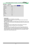 Page 3939
OSD Menu - CONTROL
 
Standby Mode
Auto Power off
Network
Auto Power On
Startup Logo
RS232
Trigger
<           Off             >
Enter
Dynamic Black
Auto Search
Lan guage
3D
<          Off            >
<            Off             >
Enter
Enter
INPUTSERVICEALIGNMENTCONTROLLAMPPICTURE
<      Standard         >
<            Off             >
Enter
<           Off             >
<           Off             >
• Standby Mode
Use the ◄► function for "Standard" or "Eco" setting.
Standard Model:...