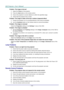 Page 63— 54 — 
Problem: The image is blurred  
1. Adjust the Focus on the projector. 
2. Press the Auto button on the remote control. 
3. Ensure the projector-to-screen distance is within the specified range. 
4. Check that the projector lens is clean. 
Problem: The image is wider at the top or bottom (trapezoid effect)  
1. Position the projector so it is as perpendicular to the screen as possible.  
2. Use the Keystone button on the remote control to correct the problem. 
Problem: The image is reversed...