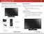 Page 93
1Installing  the TV
InspecTIng The package conTenTs
Before installing your new TV, take a moment to inspect the 
package contents. Use the images below to ensure nothing is 
missing or damaged.
Remote Control  
with Batteries
Quick Start Guide VIZIO LED LCD HDTV
InsT
allIng The TV
After removing the TV from the box and inspecting the package 
contents you can begin installing the TV. Your TV can be installed 
in two ways:
• On a flat surface, using the included stand
•  On a wall, using a VESA-standard...