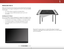 Page 101
4
Place the TV screen-down on a clean, flat surface. To prevent 
scratches or damage to the screen, place the TV on a soft surface 
such as a blanket.
insTalling The TV
After removing the TV from the box and inspecting the package 
contents you can begin installing the TV. Your TV can be installed 
in two ways:
• On a flat surface, using the included stand
•  On a wall, using a VESA-standard wall mount (not 
included)
installing the TV stand
Your TV includes a stand designed to support the weight of...