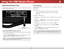 Page 456
39
Using the USB Media Player
USing the USB Media Player
The USB Media Player allows you to connect a USB thumb drive to 
your TV and view photos. 
Connecting a USB thumb drive to the  tV
1 .  Turn the TV off. Connect your USB thumb drive to the USB port 
on the back of the TV.
2 .  Press the Power/Standby button on the remote or touch the 
Power  control on the side of the TV to turn it on.
Playing USB Media
To play USB media, you must first save your images onto a USB 
thumb drive. 
Remember:
• The...