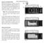 Page 5
Aperture ond Depth-of-field
Depth-of-field is thot port, in depth, of the subiect
oreo which is sufficiently shorp on the film - in
front of, ond behind the focused distonce. This
ronge depends on the operiure setting, which you
con olwoys reod off in the viewfinder. lf two
numbers ore visible ol the some time (e.g. B
ond ll), toke the overoge volue.
Nole: When using the lorge opertures (e. g.
t 2.8 or f 4), the depth-of-field will be less
thon when using o smoll operiure such os
fSorfll.
By iusi...