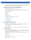 Page 1117A - 3
On the external network, the controller is assigned an IP address of 192.168.10.188. The wireless controller acts as a DHCP 
server for the wireless clients connecting to it, and assigns IP addresses in the range of 172.16.11.11 to 172.16.11.200. 
The rest of IPs in the range are reserved for devices requiring static IP addresses.
A.1.3 Using the Command Line Interface to Configure the WLAN
Creating a First Controller Managed WLAN
These instructions are for configuring your first WLAN using the...