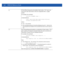 Page 24xxii WiNG CLI Reference Guide
[]Of the different keywords and variables listed inside a ‘[‘ & ‘]’ pair, only 
one can be used. Each choice in the list is separated with a ‘|’ (pipe) 
symbol.
For example, the command
rfs7000-37FABE# clear ...
is documented as
clear [arp-cache|cdp|crypto|event-history|
firewall|ip|spanning-tree]
where:

clear – The command
 [arp-cache|cdp|crypto|event-history|firewall|ip|spanning-tree] – Indicates that 
seven keywords are available for this command and only one can be used...