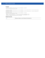 Page 75011 - 4 WiNG CLI Reference Guide
Examples
rfs7000-37FABE(config-assoc-acl-test)#show context
association-acl-policy test
rfs7000-37FABE(config-assoc-acl-test)#deny 11-22-33-44-55-01 11-22-33-44-55-FF 
precedence 150
rfs7000-37FABE(config-assoc-acl-test)#deny 11-22-33-44-56-01 11-22-33-44-56-01 
precedence 160
rfs7000-37FABE(config-assoc-acl-test)#show context
association-acl-policy test
 deny 11-22-33-44-55-01 11-22-33-44-55-FF precedence 150
 deny 11-22-33-44-56-01 11-22-33-44-56-01 precedence 160...