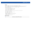 Page 863FIREWALL-POLICY 14 - 21
Examples
rfs7000-37FABE(config-rw-policy-test)#logging verbose
rfs7000-37FABE(config-rw-policy-test)#logging icmp-packet-drop rate-limited
rfs7000-37FABE(config-rw-policy-test)#logging malformed-packet-drop all
rfs7000-37FABE(config-rw-policy-test)#show context
firewall-policy test
 ip dos fraggle drop-only
 no ip dos tcp-sequence-past-window
 ip dos tcp-max-incomplete high 600
 ip dos tcp-max-incomplete low 60
 ip-mac conflict drop-only
 ip-mac routing conflict log-and-drop...