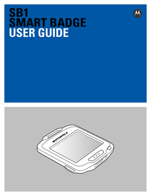 Page 1SB1
SMART BADGE
USER GUIDE 