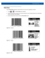 Page 69Sample Applications A - 7
Demo-Scan
Use the Demo-Scan application to demonstrate how a price look-up application functions.
1.Touch  > . The Price Check screen appears.
2.Press the Scan button and scan one of the bar code below. Upon successful decode the corresponding 
product information screen displays.
3.Press the Back button to return to the main Price Check screen.
Figure A-16Crackers
Figure A-17Cheese
Figure A-18Wine 