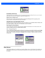 Page 93Configuration 3 - 41
Enable Battery Health Service
This option allows you to enable the service. To access the menus after enabling the se rvice, you will need to 
either wait until a resume from Suspend or restart the Workabou t Pro4.
Wakeup Device on Battery Insert
When this option is enabled, when ever the battery is replaced the Workabout Pro4 is powered up from 
Suspend and the current health  of the battery is displayed. 
Add Health Colour to the  Taskbar Battery Tray Icon
Enabling this option...