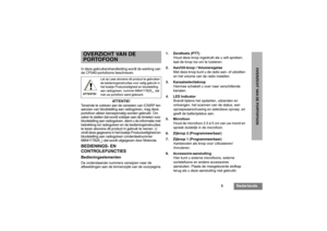 Page 1333
Nederlands
OVERZICHT VAN DE PORTOFOON
OVERZICHT VAN DE
PORTOFOONIn deze gebruikershandleiding wordt de werking van 
de CP040-portofoons beschreven.
ATTENTIE!
Teneinde te voldoen aan de vereisten van ICNIRP ten 
aanzien van blootstelling aan radiogolven, mag deze 
portofoon alleen beroepsmatig worden gebruikt. Om 
zeker te stellen dat wordt voldaan aan de limieten voor 
blootstelling aan radiogolven, dient u de informatie met 
betrekking tot radiogolven en de bedieningsinstructies 
te lezen alvorens dit...