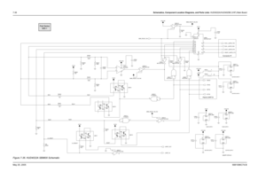 Page 298
7-38Schematics, Component Location Diagrams, and Parts Lists: HUD4022A/HUD4025B (VHF) Main BoardMay 25, 2005 6881096C74-BFigure 7-36. HUD4022A SB9600 Schematic
NP
BUFFER SUPPLY NAND SUPPLY
Connector IFNAND SUPPLY BUFFER SUPPLY
BUFFER SUPPLY
Patriot UART B
BUFFER SUPPLY
MC74LCX125 U0602-2
5
4 6
0.1uF
C0610
C0614
SB96_RS232*_EN_INV
R0627
100K
0.1uFC0613
0.1uF VCC2.85VCC
Q0610 U0608-2
PWR_GND
3GND5
U0607-2
PWR_GND
3GND5VCC
U0602-5
PWR_GND
7GND14VCC
C0604
0.1uF
TC7S00FU
U0609-1
1
2
4
100 R0623 VCC2.85...