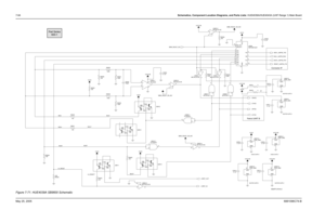 Page 354
7-94Schematics, Component Location Diagrams, and Parts Lists: HUE4039A/HUE4043A (UHF Range 1) Main BoardMay 25, 2005 6881096C74-BFigure 7-71. HUE4039A SB9600 Schematic
NP
BUFFER SUPPLY NAND SUPPLY
Connector IFNAND SUPPLY BUFFER SUPPLY
BUFFER SUPPLY
Patriot UART B
BUFFER SUPPLY
MC74LCX125 U0602-2
5
4 6
0.1uF
C0610
C0614
SB96_RS232*_EN_INV
R0627
100K
0.1uFC0613
0.1uF VCC2.85VCC
Q0610 U0608-2
PWR_GND
3GND5
U0607-2
PWR_GND
3GND5VCC
U0602-5
PWR_GND
7GND14VCC
C0604
0.1uF
TC7S00FU
U0609-1
1
2
4
100 R0623...