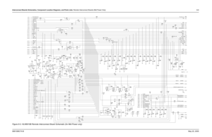 Page 485
Interconnect Boards Schematics, Component Location Diagrams, and Parts Lists: Remote Interconnect Boards (Mid Power Only) 8-96881096C74-B May 25, 2005Figure 8-3. HLN6915B Remote Interconnect Board Schematic (for Mid Power only) 