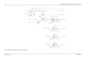 Page 2538-78Schematics, Board Overlays, and Parts Lists: Transceiver (RF) BoardsNovember 16, 20066881094C31-EFigure 8-50. NLE4273F UHF Range 2 D/C Power Circuit Schematic 