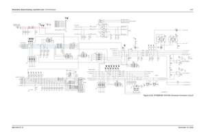 Page 272Schematics, Board Overlays, and Parts Lists: VOCON Boards8-976881094C31-ENovember 16, 2006
Figure 8-63. NTN9564B VOCON Universal Connector Circuit
UC_EXT_SPKR AUDIO SIGNALS
UC_EXT_SPKR_NEG
EXT_MIC
UC_OPTB+_VPP OPTION SELECT & PTT
RS232_DO_USB+
ONE_WIRE_OPT OPT_SEL2_IN
OPT_SEL2_OUT VPP_EN
OPT_SEL1_OUT EXT_SPKR
EXT_SPKR_NEG
UC_EXT_MIC
UC_CTS
RS232_DI_USB- UC_INT_PTT UC_INT_MIC
UC_TG1 CONTROL TOP BUTTONSUC_SB9600_BUSY UC_LHDATA_KEYFAILUSB/RS232/SB9600
UC_RTSOPT_SEL1_IN
UC_RS232DIN_USB-...