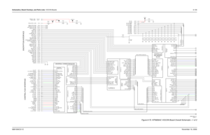 Page 284Schematics, Board Overlays, and Parts Lists: VOCON Boards8-1096881094C31-ENovember 16, 2006
Figure 8-70. NTN9564C VOCON Board Overall Schematic—1 of 2
3 24567891101112131415161718192021222423252728293031323435363738394041424344453326
CONTROL FLEX INTERFACEENCRYPTION INTERFACE
919
J101-7
J101-1215
811 J701-5
9 J701-39
J701-2
9 3 14
J101-336
4 J701-31 J701-38 J701-24
J701-28NP
J701-25
1 R143
0C104
470pF
J101-3810
14
0 J101-32J107-19 J701-26
7
BLUETOOTH
FLIPPER I/O
RF I/OSECURE I/O SECURE I/O SECURE I/O...