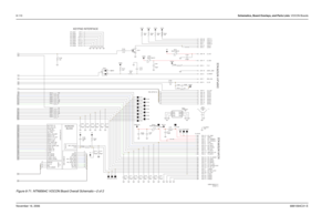 Page 2858-110Schematics, Board Overlays, and Parts Lists: VOCON BoardsNovember 16, 20066881094C31-EFigure 8-71. NTN9564C VOCON Board Overall Schematic—2 of 2
C119
33pF J107-20
100pF
P201-11 C112 R1291KJ107-10
VSW2VCC5
To XCVR
P201-8 4
P201-4 E150470pFC103
P201-6 J301-8
P201-2
P201-18 E164 100
R119
V2 R1231K1K R141 13
2
E151
V2
V2
1Q101
P201-3
9E147 10K R139
P201-20 R1351K
470pF C114
P201-17
P201-26 INT_MIC INT_SPKR
INT_SPKR_NEG LV_DETECT
MECH_SW_BAR
POR
SCKB
SINE32KSPI_MISOB SPI_MOSIBTG1
VOLUME
VPP_EN...