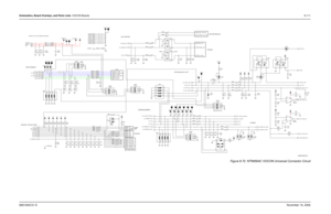 Page 286Schematics, Board Overlays, and Parts Lists: VOCON Boards8-1116881094C31-ENovember 16, 2006
Figure 8-72. NTN9564C VOCON Universal Connector Circuit
PATRIOT
GCAP
PATRIOTA/D GCAPSECURE MODULE
SECURE MODULEFLIPPER
R228
10KVR203
12.6V
2 A1
5
A2 1
K1
3
K2
4
K3
6
K4 270nH
L203
4.7K
R216 NC
100K R211
1
K1
3
K2
4
K3
6
K4 6
VR209
12.6V
2
A1
5
A2 12.6V
A1
2
A25 K1 1
K2 3
K3 4
K4VR201
IO7 7
IO8 8
C221
470pF
IO11 IO22 3
IO3 IO44
IO5 5
IO6 6
B+SENSE
D206
R244
1K*VR205*
A1
2
A25 K1 1
K2 3
K3 4
K4 6
Place close to...