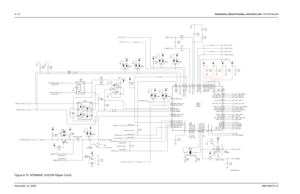 Page 2878-112Schematics, Board Overlays, and Parts Lists: VOCON BoardsNovember 16, 20066881094C31-EFigure 8-73. NTN9564C VOCON Flipper Circuit
V20 5
2 3
6 4
1
Remove for Type IR317V2
V2 V2Q302
100pF SW_B+
Secure Pin 14Secure Pin 11
2 1
4
C306 NP Q304
3 5
Y301
CC4V
FREQ=32.768KHz21 VCC5
10K R309VCC5 VCC5
R3280
Q303
1 32C307
0.1uF
LI_CELL 10K
10K
10K
10K
10KLI_CELL
10K
R307D305 1
32
Secure Pin 4 R321D303 1
32
1.5K R3100.1uF C304
Secure Pin 2VCC5
Secure Pin 24 R305V2
Secure Pin 6 470K
R313
1MEG
10K R325
0 R316...