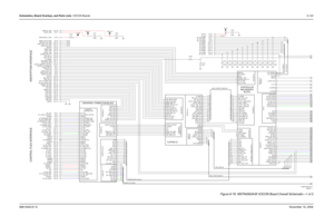 Page 298Schematics, Board Overlays, and Parts Lists: VOCON Boards8-1236881094C31-ENovember 16, 2006
Figure 8-79. NNTN4563A/B VOCON Board Overall Schematic—1 of 2
ENCRYPTION INTERFACE CONTROL FLEX INTERFACE
1
J101-25J701-7
13 J701-320
3 J107-13
13 J107-6
12 C125
470pF J107-17
J101-34 J101-32J107-19
79 5 J701-26
8
153
011J107-14
J701-13
J101-14J107-16
C127
470pF
J101-13
J101-22J101-9C124
UNSWB+1
V2AVOLUME
VPP_EN470pF
UC_MONITOR UC_OPTB+_VPP UC_OPT_SEL1 UC_OPT_SEL2
UC_RED_LED UC_RS232DIN_USB-
UC_RS232DOUT_USB+...