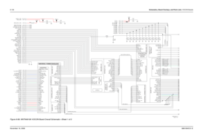 Page 3138-138Schematics, Board Overlays, and Parts Lists: VOCON BoardsNovember 16, 20066881094C31-EFigure 8-88. NNTN4819A VOCON Board Overall Schematic—Sheet 1 of 2
J101-84
J101-16
J101-22J101-9
J101-18J101-2
1 1 J101-3
J101-30
J101-36
J101-3987 J701-27J107-8
J101-21
0 J101-6
8 J107-14
0
R132 J701-40
C133
470pF
9
7
J101-28J701-6
R128
61K 0
USB_TXENAB USB_VMO
USB_VPI UTXD1_USB_VPO
UTXD2 WAKEUP
8 1 R143
SPI_MISOA
SPI_MISOB SPI_MOSIA
SPI_MOSIB SSI_DI_ENC
SSI_DO_ENC
TG2TX_SSI_CLK
TX_SSI_DATA TX_SSI_FSYNC...