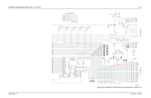 Page 314Schematics, Board Overlays, and Parts Lists: VOCON Boards8-1396881094C31-ENovember 16, 2006
Figure 8-89. NNTN4819A VOCON Board Overall Schematic—Sheet 2 of 2
DISPLAY INTERFACE
NO PLACE
KEYPAD INTERFACE
XCVR INTERFACE
E172
33pF C122J301-18
E170UNSW_B+
P201-16
7E168
470pFC114
3
1R138J301-2
10K
P201-2 E152J301-10 E149
100pF C112 E169
33pFP201-10
C120 8E159delete,.
1
2J301-8
SHIELDS101 R104
180
V2C113 J107-20VCC5
470pFJ301-11
33pFE167
C116E1661K R141
E157 E163SH102
SHIELD
1
2
P201-18 1K *R159*
1K *R157*1K...