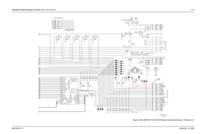 Page 328Schematics, Board Overlays, and Parts Lists: VOCON Boards8-1536881094C31-ENovember 16, 2006
Figure 8-98. NNTN4717D VOCON Board Overall Schematic—Sheet 2 of 2
63B81097C31-O
Sheet 2 of 2
E171C103
470pF J107-9
SW_B+
P201-7 4.7K R140
J301-16 J107-4
SHIELDSH101
P201-23 E147
E148
P201-1 10K J107-5
R139
P201-20 E155J301-14
E164
470pF C115P201-3
33pF C118 C106
470pF
470pF C123P201-21 J301-5
E153
33pF C121J301-17 J107-11
C137
1uFJ301-22
V2J301-6
P201-15 J301-13 J107-10
BLM11A601SB101
E154
P201-5 J301-3
P201-17...