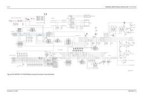 Page 3298-154Schematics, Board Overlays, and Parts Lists: VOCON BoardsNovember 16, 20066881094C31-EFigure 8-99. NNTN4717D VOCON Board Universal Connector Circuit Schematic
63B81097C30-O
USB/RS232/SB9600
UC_LHDATA_KEYFAIL
UC_SB9600_BUSY
UC_RTS UC_INT_SPKRINT_SPKRVPP_EN
OPT_SEL1_OUT EXT_SPKR_NEG EXT_SPKR
ONE_WIRE_OPT UC_EXT_MIC
LH_BUSY UC_OPT_SEL1
UC_OPT_SEL2 OPTION SELECT & PTT
UC_OPTB+_VPPMOD HAB_MOD
TG2_ENC MONITOR
EMERG_ENC RTA3_ENC RTA2_ENC RTA1_ENC RTA0_ENC INT_SPKR_NEG
UC_INT_MIC
CONTROL TOP BUTTONS...