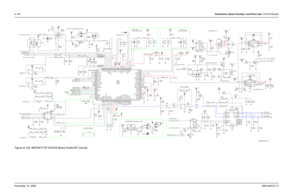 Page 3338-158Schematics, Board Overlays, and Parts Lists: VOCON BoardsNovember 16, 20066881094C31-EFigure 8-103. NNTN4717D VOCON Board Audio/DC Circuits
2A15A23
K
NC1
4
REF
3 5
4
231
154
6
NC7
ERROR
GND
4
INPUT
2
3NC5
OUTPUT
6
SENSE 8
SHUTDOWN
NC
1
BYPASS
3 2
W27
1
CS2 10
GND
INC 9L15
L26 U_D 23
8
VDDW14
CS1 1
1
2 3
20VCC111VCC2
NC
12
NC4
19
NC518
OUT1NEG3
OUT1POS
13
OUT2NEG8
OUT2POS
6
SELECT
5
SVR 17
IN1NEG 16
IN1POS
14
IN2NEG 15
IN2POS
4
MODE2
NC1
7
NC2
9
NC3
1
GND110GND2NC
NC NC
NC NC
NC
1 32
2 5NC
4
31
413...