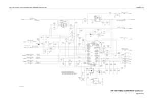 Page 169	

	

 !# $  %#&	
	
47K 47K
0VDC5VDC 5VDC (SOURCE)-2 to +7dBm
13.30VDC
6.83VDC
4.52VDC (R)
+1dBm
0VDC (R) 4.95VDC (R)
2.90VDC
3.42VDC
3.63VDC
2.5VDC 1.1-4.1VDC
0VDC (T)
2.62VDC (T)
4.91VDC (T)11.28VDC4.97VDC
2.5-11VDC
5VDC (LOCKED)
0VDC (UNLOCKED)R3203
A1
5
A2
4
A3
K1
1
K2
2
K3
3
47 D32016
47K
NU
TRBL3232
2.2uH
NUR3228
C3231 C3225
.01uF L3201
390nH
0.1uF C3202
.01uF
100 R3223C3229
D3221
0.1uF.047uF
CLK
C3251 C3207
22pF
NU47K...