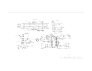 Page 714-5
10CONTROLHEAD
GM300
SCI_RXRESET BOOT_VPP
BOOT_MODE WARIS
HANDSET_AUDIO 1
CONTROLLER MIC GROUND
KEYPAD ID CONTROL HEAD ID
SCI_TX EXT_KP_ROWEXT_KP_COL
FLT_A+
4 5 6
BUS+ 2 3
5V
HOOK
45
XIRQ 33
XTAL J0811
PTT_IRDECODER 7 8 9CONNECTORJ0801
MICROPHONE
CONNECTOR
28
STRA_AS
30
STRB_RW*
55
VDD
22
VRH
21
VRL 23
VSS1
VSS2 24
49
VSS3
PE1_AN1 15
PE2_AN2 17
PE3_AN3 19
PE4_AN4 14
16
PE5_AN5
PE6_AN6 18
PE7_AN7 20 43
RESET
PC7_AD742
PD0_RXD 47
PD1_TXD 50
PD2_MISO 51
PD3_MOSI 52
53
PD4_SCK
PD5_SS* 54PE0_AN0 13...