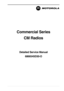 Page 1Commercial Series
CM Radios
Detailed Service Manual
6866545D30-O 