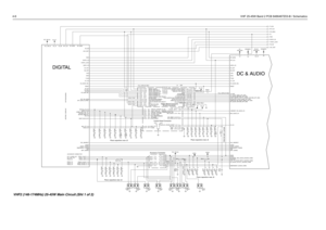 Page 464-6VHF 25-45W Band 2 PCB 8486487Z03-B / Schematics
GND KEYPAD COLUM N
Internal spkr+ jumper
SPI_MOSI ELP ONLYSERIAL CLOCK
ELP ONLY
KEYPAD_COLUMN
DNP
Option Board Connector
ELP ONLY
VOICE STORAGE IN T
RX AUDIO RETURN
BACKLIGHT
SCI_PROGRAMMING
Accessory ConnectorDATA READY/REQUEST
SPI_CLK NC
DNP
DISPLAY DRIVER CHIP SELEC T NCTX AUDIO RETURN
D3_3VDNP
ANALOG 3 VOLT SUPPLY
OPTION BOARD ENABLEEXTERNAL MIC(SOURCE)
9V 3
9.3VDETECTOR AUDIO SEN D KEYPAD ROW
DISPLAY_DRIVER_CS_EN NC
Place capacitors near J2...