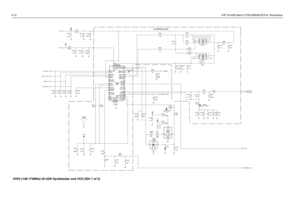 Page 504-10VHF 25-45W Band 2 PCB 8486487Z03-B / Schematics
DNP
DNP DNPDNP DNP DNP
LVFRACN Shield
DNP
3V
2.7pF C2072C2001
4.7u
F C201 5
0.1u F
C2014 5V
0.1u F 390nHL200
470pF C2046
2.2uF C2006
45J68
2 GND 3
OUTVCC4
1
VCON
16.8MHz
Y200
0.1uF C20751.5KR224
SH200
SHIELD
1NC 2.2uF C2000
.01uF C2026
22pF C2055
C2047
470pF
C2053
100pF.01uFC2024
C2080
0.1uF R209
100K
C2052
470pFC2049
470pF
TEST_POINT
TP2011
L210
100nHR202
0
C2036
1000pF
0 R205 1000pFC2035
C2079
0.1uF
C2020
0.1uF
C2068
6.8pF2200pFC2028 R226
150
100K...