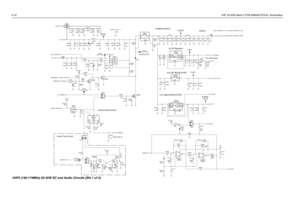 Page 544-14VHF 25-45W Band 2 PCB 8486487Z03-B / Schematics
1%
Smart Fuse CircuitAUDI O
spacer for TO-22
0
SOURCE
Volume
SOURCE
9.3V
Place near uP
Audio
9.3V
Indirect 
On/Off for ATE
1%POWER SUPPLY
DNP
DNP C5067
.022uF 1000pFC5085
Q500
R5062
10K.022uF C5086
13KR5050
C5104
10uF
R5074
1KGND
3 ON_OFF 2VI
N 4
VOUT5
U501LM2941T
ADJ1
VR501
5.1V1KR5001
Q504
R5049
15K
Q503
R5071
2.2K IF500
133K R5038 L500
35U02
1TP555
TEST_POINT C5060
0.1uF 24VVR500
33K R5030
D3_3V 6
54
2 SWITCHS5010
50.K
3
LO W
1HIGH
3.3VVR503 220pF...