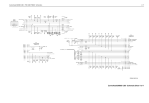 Page 15Controlhead GM380/1280 - PCB 8486178B03 / Schematics4-17
ANALOG_INPUT_2
J0821
GND
VDD
D0
D1
D2 MIC
Backlight_Anode GREEN
Backlight_Anode RED
CS1
CS2
A0 (Command)CONNECTOR HANDSET_AUDIO
ANALOG_INPUT_3
D3
D4
D5 CONTROLHEAD
CONNECTOR
GND
Voltage_Sense
Backlight_Cathode RED
Backlight_Cathode GREEN
GND
GND
GND HOOK
GROUND
Temp_Sense
Reset Temp_Sense
Voltage_Sense FLT_A+
5V
R/W (WR)
E  (RD) PTT_IRDECODER
BUS+
D6
D7 J0801LCD MODULE
R0822
0
NU
470pF
NU C0804
C0835
100pF 100pF C0834
NU 100pF
NU NUC0833
100pF...