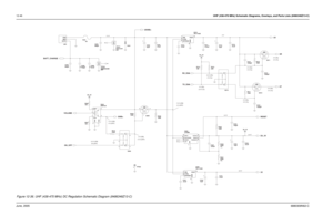 Page 22812-46UHF (438-470 MHz) Schematic Diagrams, Overlays, and Parts Lists (8486348Z13-C)June, 20056880309N62-C
7.5 V
0 V (Tx)
5 V (Rx)
0 V (Tx)0 V (Rx)
5 V (Tx) 3.3 V (Rx)
0 V (Tx)
0 V (Rx)
3.3 V (Tx)
7.5 V (ON)
0 V (OFF)
3.3 V
3.3 V
3.0 V 0 V (ON)
7.5 V (OFF) 7.5 V (ON)
0 V (OFF)
3.3 V (ON)
0V (OFF)5 V
0 V (Rx)
5 V (Tx)5 V (Rx) C310
.01uF
D3_3V .018uF
330K R510
TP302
1C311
R321NC
D3_3V
200K
1%1200pF C314 VR301
MMBZ5250B20V
R311
100K J301 DATANEGPOS
4
INPUT
5
OUTPUT
6SENSE8SHUTDOWN3TAP
NC
U320
LP2986
7
ERROR...