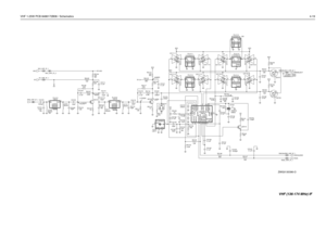 Page 205VHF 1-25W PCB 8486172B06 / Schematics4-19
9180469V03
3.9VDC
 12.5kHz  0VDC
20/25kHz  5VDC
0.75VDC
0.75VDC
3VDC9180469V069180469V04
9180468v04
9180468V06
3VDC
6.8K R3107 9V3
R3135
1.2K 390
1
GND1
GND2 2
GND3 4
5
GND4
3
IN6
OUTR3115
FL3101
12R16R3117
27K
Q3102Q3151
680 R3146 620nH L3111 620 R3108
R3118
6.8K
R3111
12K C31015V_VHF_IF_1
GND24
1
IN2
OUT
NU 2.2pFFL31113GND1
U3115-1CNTL
131 2VDD
14VSS7
DISCAUDIO_VHF_IF_1 15K R31320.1uF C3144
120pF C3143
C3139
C3141
0.1uF 0.1uF
131 2VDD
14VSS7
Q3141 U3111-1
CNTL...