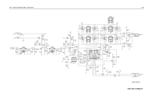 Page 211VHF 1-25W PCB 8486172B07 / Schematics4-25
9180469V03
3.9VDC
 12.5kHz  0VDC
20/25kHz  5VDC
0.75VDC
0.75VDC
3VDC9180469V069180469V04
9180468v04
9180468V06
3VDC
6.8K R3107 9V3
R3135
1.2K 390
1
GND1
GND2 2
GND3 4
5
GND4
3
IN6
OUTR3115
FL3101
12R16R3117
27K
Q3102Q3151
680 R3146 620nH L3111 620 R3108
R3118
6.8K
R3111
12K C31015V_VHF_IF_1
GND24
1
IN2
OUT
NU 2.2pFFL31113GND1
U3115-1CNTL
131 2VDD
14VSS7
DISCAUDIO_VHF_IF_1 15K R31320.1uF C3144
120pF C3143
C3139
C3141
0.1uF 0.1uF
131 2VDD
14VSS7
Q3141 U3111-1
CNTL...